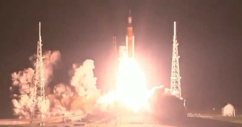 Youpi, la fusée de la Nasa est enfin en route pour la Lune !