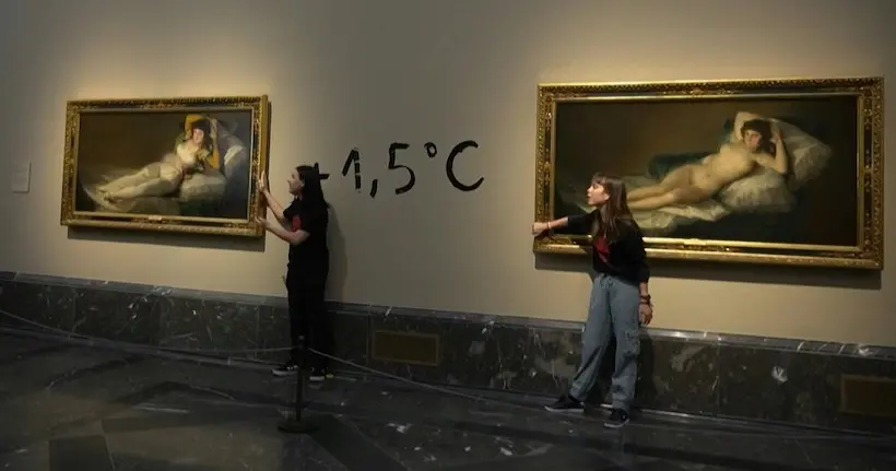 Des activistes s’en sont pris à des tableaux de Goya à Madrid