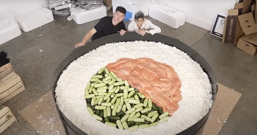 Le plus grand sushi du monde vient de voir le jour (et ce n’est pas vraiment un sushi)