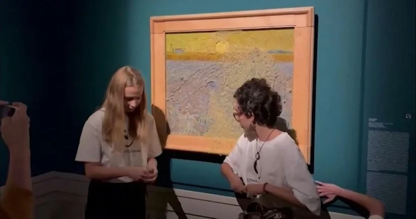 Splash : un Van Gogh se fait de nouveau asperger à Rome