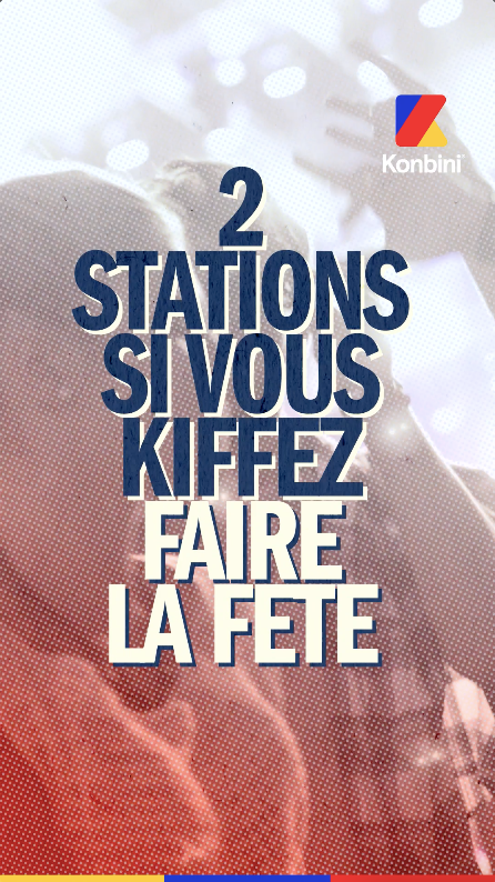 Vidéo : 2 stations si vous kiffez faire la fête