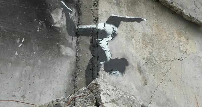 En Ukraine, des malfrats tentent de voler une œuvre de Banksy