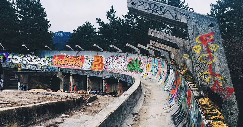 Je suis allé explorer les ruines abandonnées des Jeux olympiques de Sarajevo