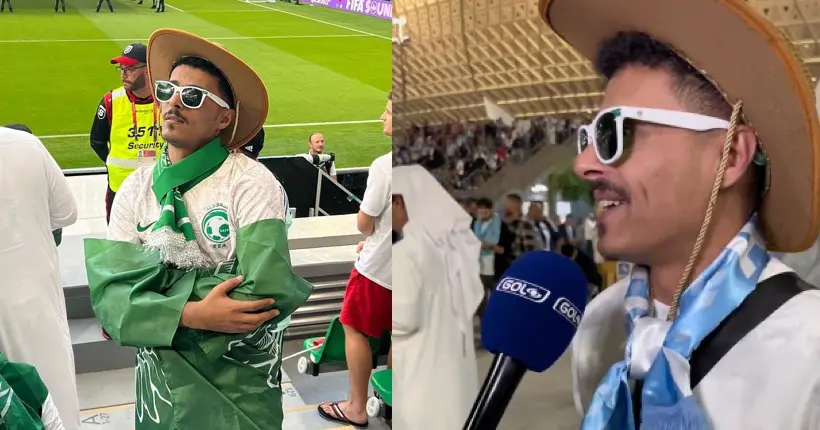 Après avoir trollé Messi, un supporter de l’Arabie saoudite s’affiche désormais comme un fan… de l’Argentine