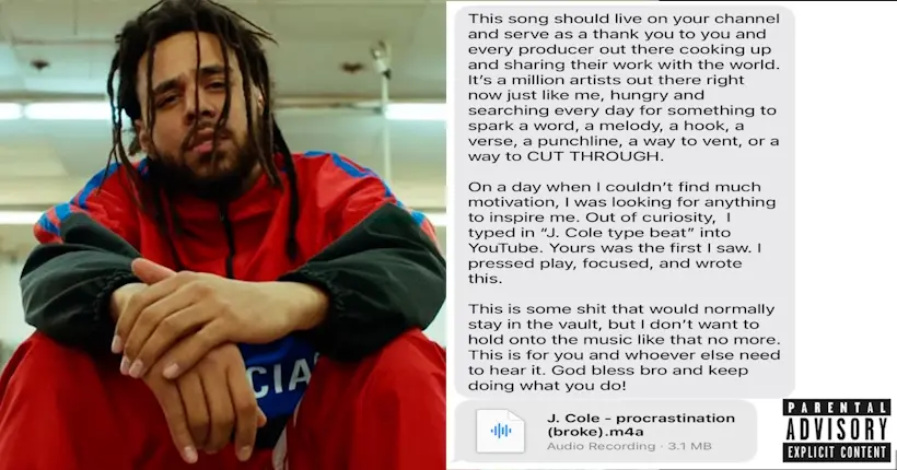 La folle histoire de J. Cole qui a cherché “J.Cole Type Beat” sur YouTube et en a fait un morceau