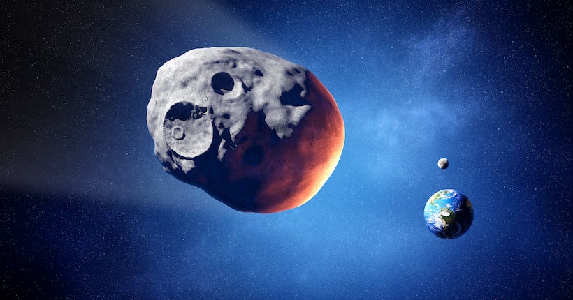 Un astéroïde pourrait endommager des satellites s’il s’écrase sur la Lune