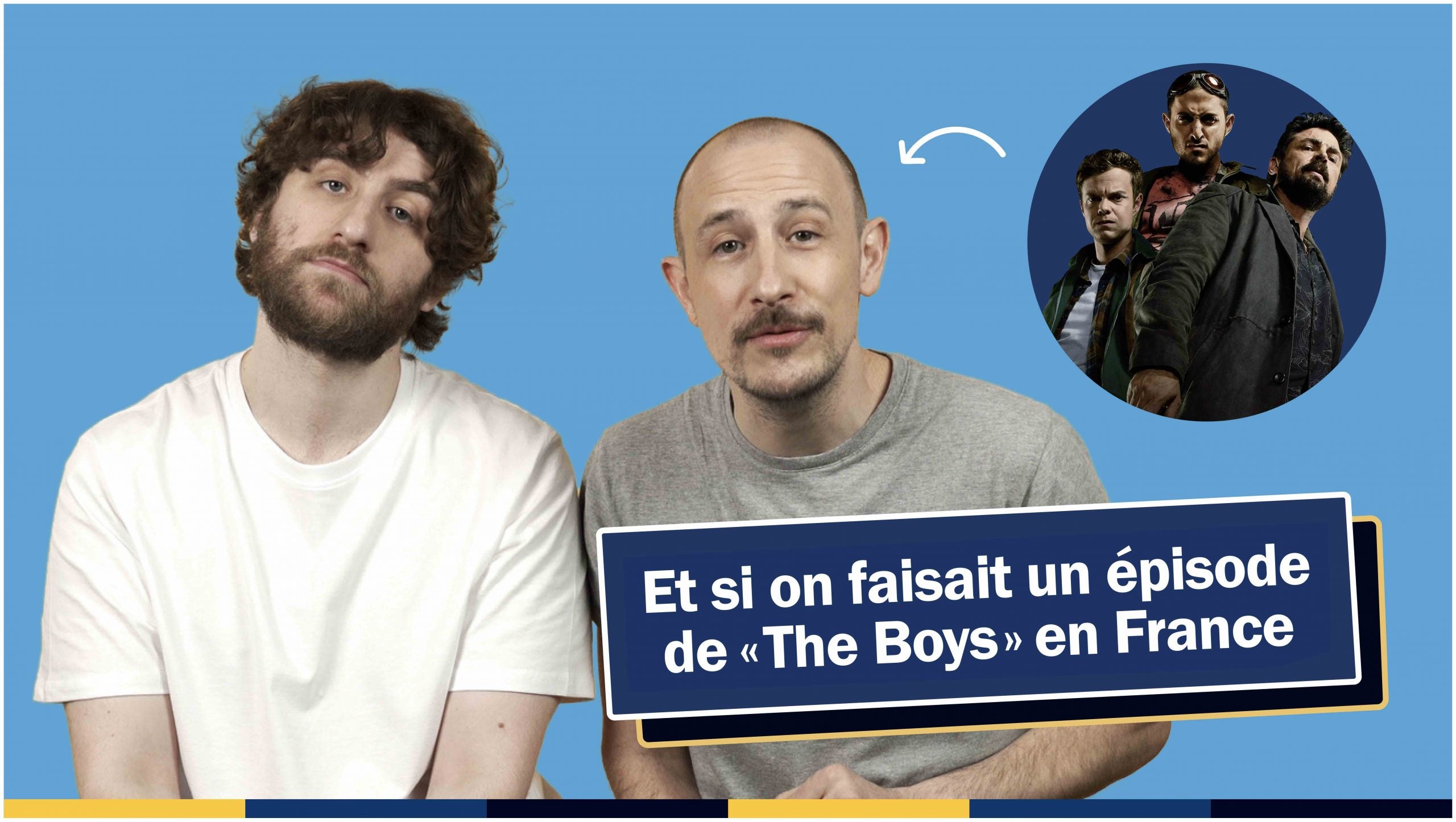 Adrien Ménielle et Florent Bernard (du FloodCast) écrivent un épisode de “The Boys”.