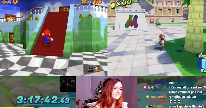 Yahouuu : cette Française termine DEUX jeux Mario en simultané et explose un record