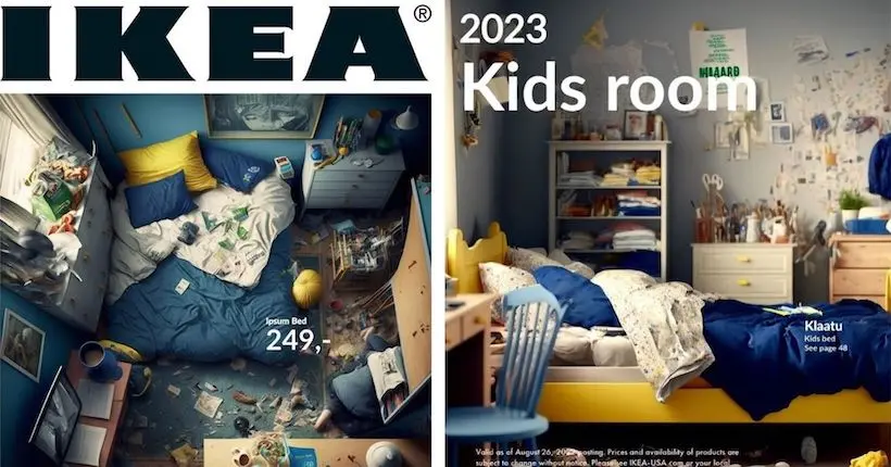 Et si les catalogues IKEA mettaient en scène des intérieurs désorganisés ?