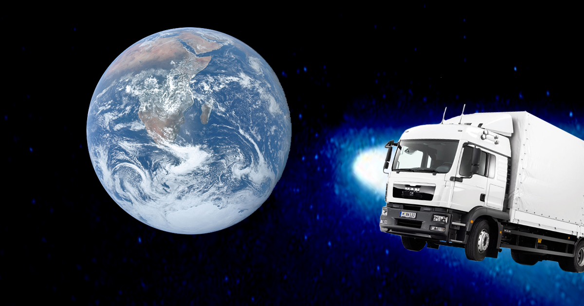 Omggggg : un astéroïde de la taille d’un camion a frôlé la terre il y a quelques jours