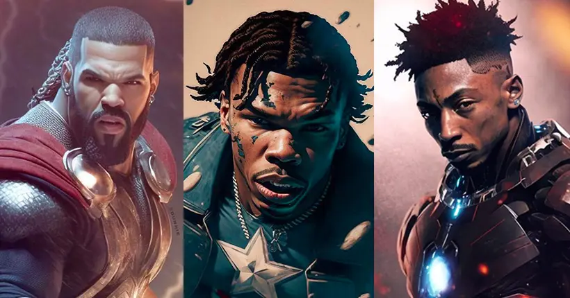 Vos rappeurs stars en mode Avengers : Endgame, ça a vraiment de la gueule