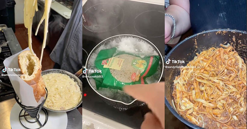 Ma perché ora TikTok dovrebbe fare qualcosa con la pasta?