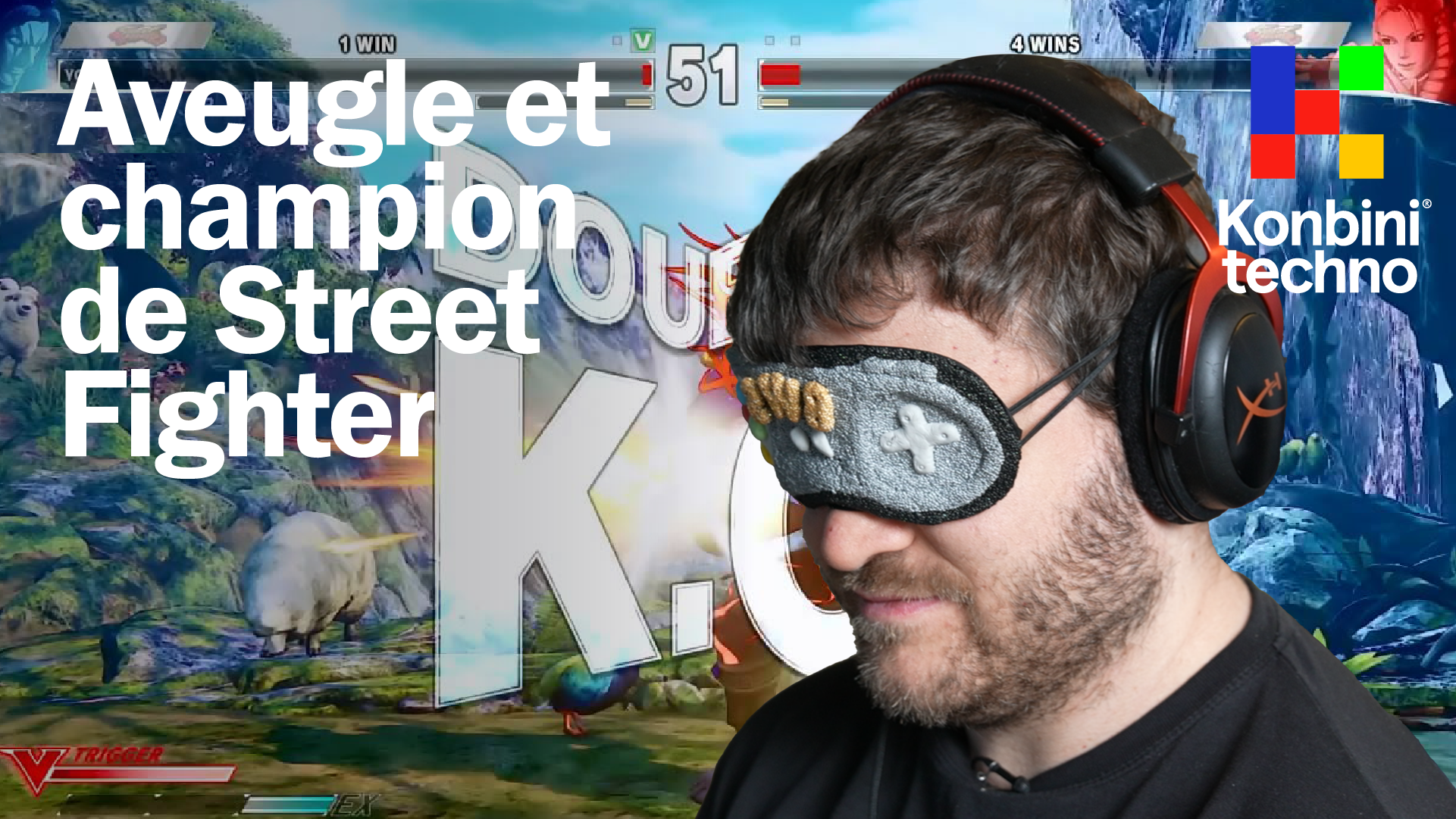 Aveugle et champion de “Street Fighter” : Sven raconte sa folle histoire | Reportage