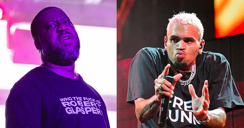 Chris Brown en pur seum d’avoir perdu un Grammy contre un inconnu… qui n’est autre que Robert Glasper qu’on adore