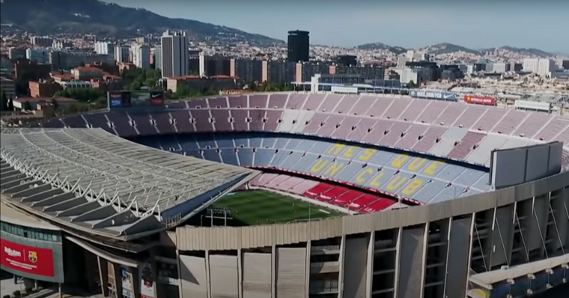 <p>Capture d&#8217;écran Youtube FC Barcelone</p>
