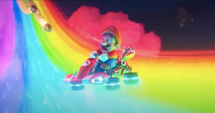 Super Mario Bros : l’ultime bande-annonce va vous donner envie de drifter sur la route arc-en-ciel