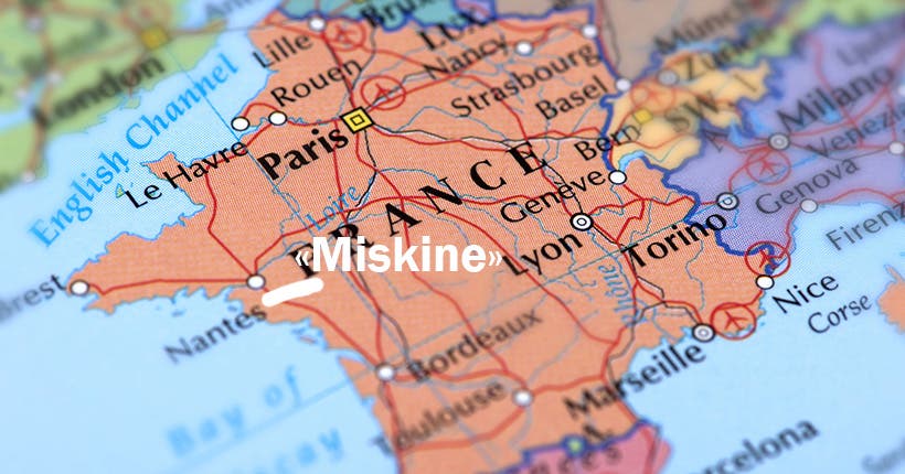 <p>Map of France. Selective Focus.</p>
