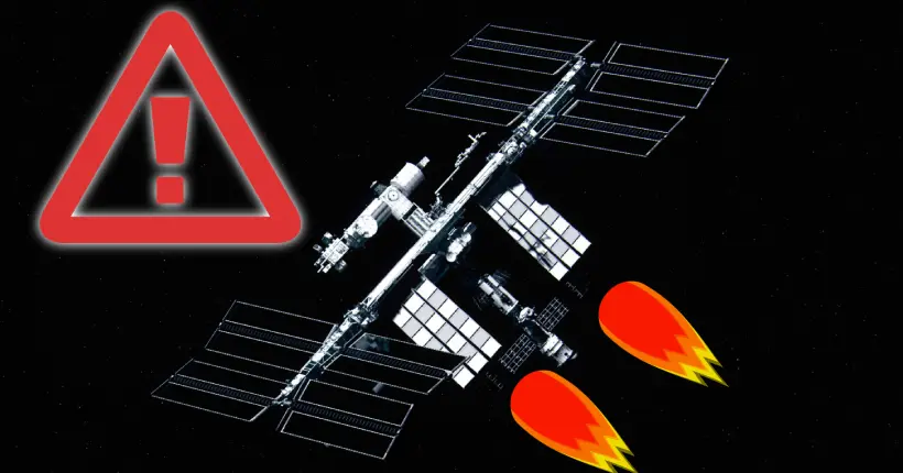 Alerte rouge, l’ISS met les gaz pour éviter de se faire percuter par… un satellite