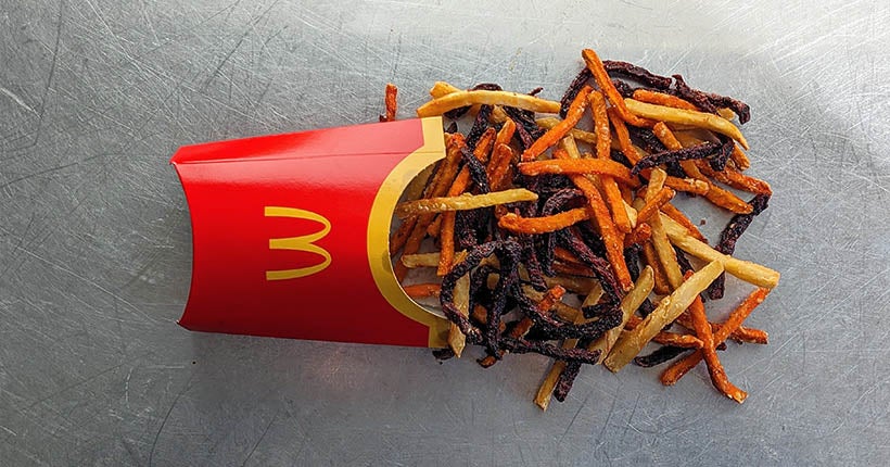 On a testé les frites de légumes de McDonald's (spoil, c'est vraiment bon !)