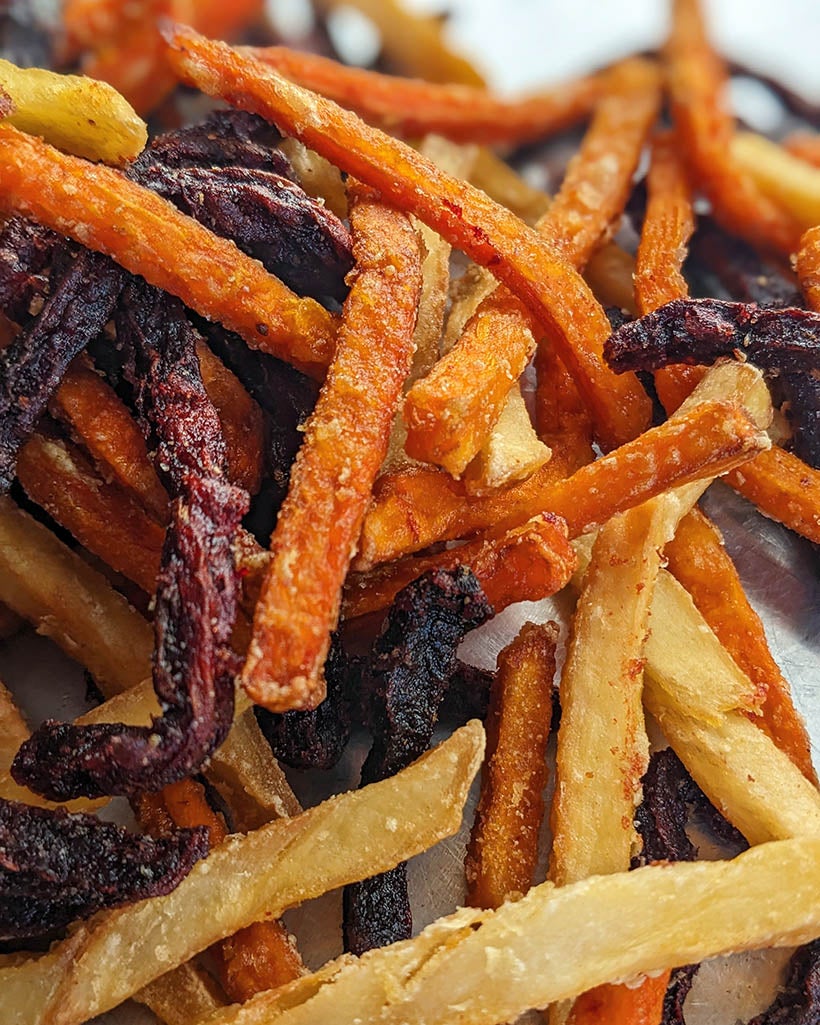 Les nouvelles frites de légumes du McDonald's sont-elles plus saines que  les frites de pommes de terre ? 