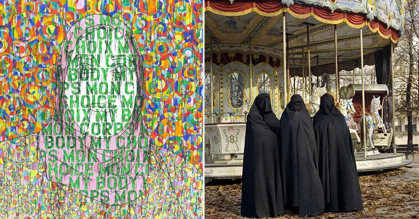 Nus, broderie, féminisme et art décolonial… Ghada Amer en 7 œuvres puissantes