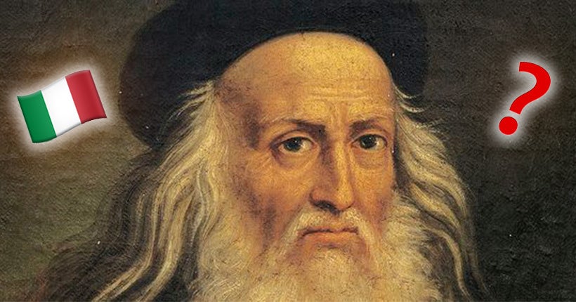 Le peintre Léonard de Vinci ne serait pas si italien qu’on le pense
