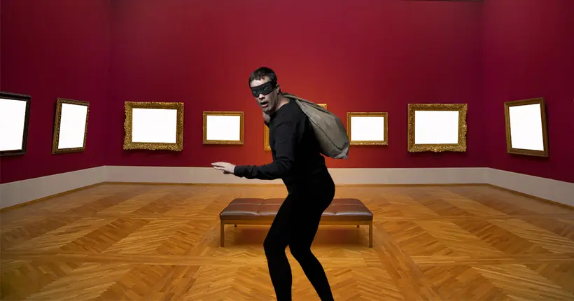 Pour percer dans l’art, un employé de musée a accroché, en douce, son œuvre dans une expo