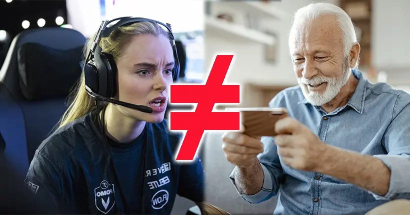 Non, il n’y a pas plus de gamers de 50 ans que de 15-24 ans