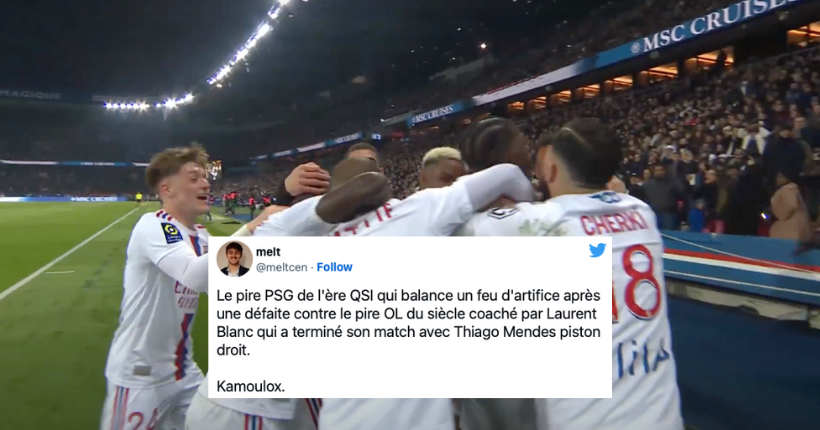 Le PSG s’écroule au Parc des Prince face à l’Olympique Lyonnais : le grand n’importe quoi des réseaux sociaux
