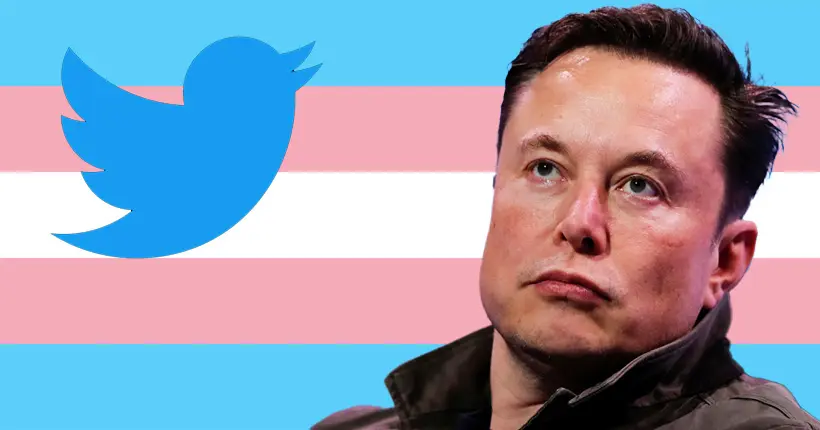 En scred, Elon Musk a retiré des attaques transphobes de la politique de modération de Twitter