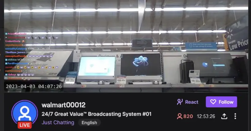 Mais c’est quoi ce stream qui a tourné pendant 2 jours sur un PC random dans un supermarché ?