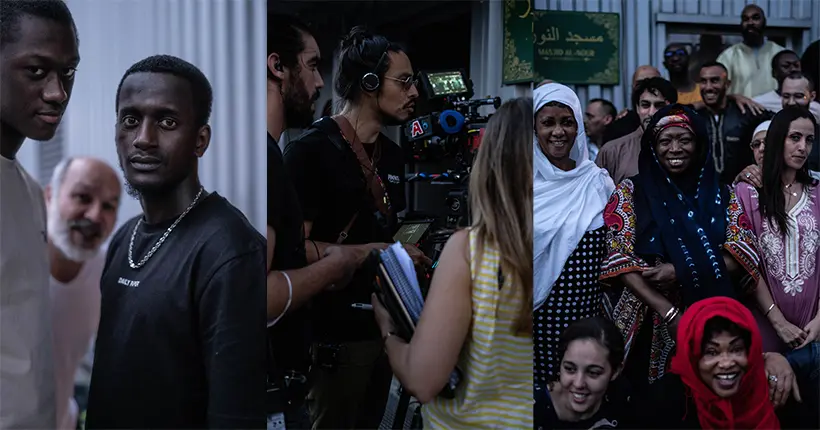 “Que de l’amour, le tournage était béni” : les coulisses du Jeune Imam de Kim Chapiron documentées par Tassiana Aït Tahar