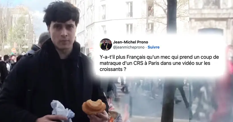 Un youtubeur italien teste les meilleurs croissants de Paris (en pleine manif) : le grand n’importe quoi des réseaux sociaux