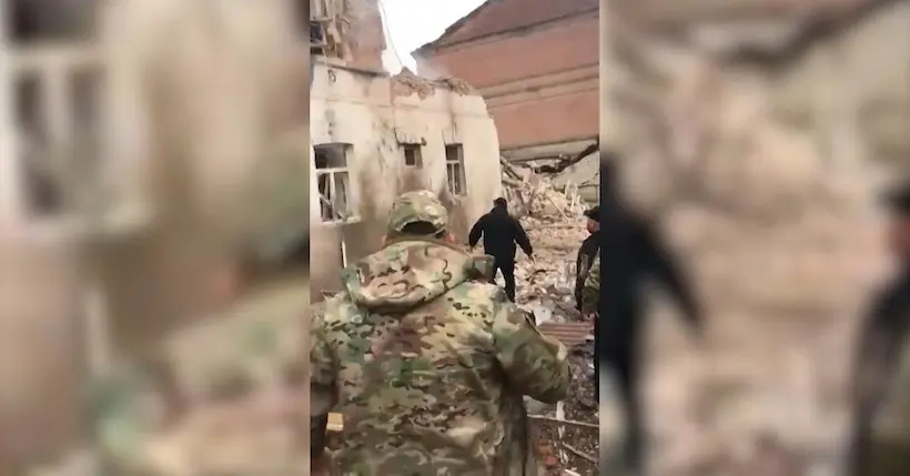 “Ils font tout pour nous détruire” : un musée ukrainien détruit par un missile russe