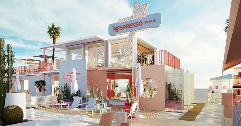 Nespresso invite sa Californie sur la Croisette pour le Festival de Cannes