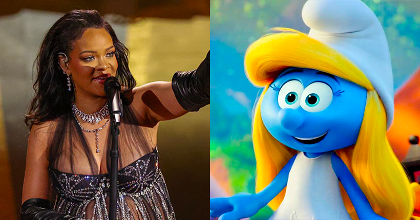 C’est officiel : Rihanna sera de retour au cinéma dans le rôle de la Schtroumpfette