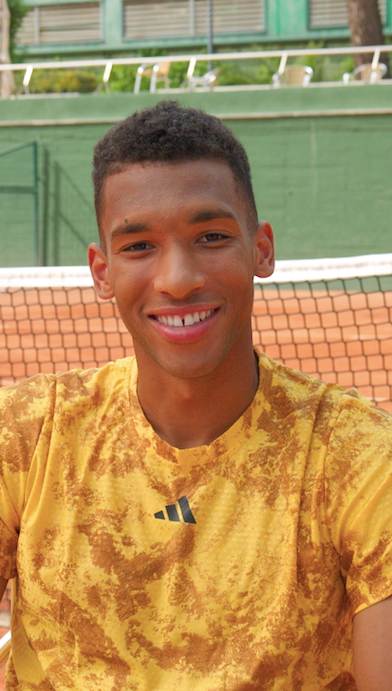 Vidéo : Line-up avec Felix Auger-Aliassime