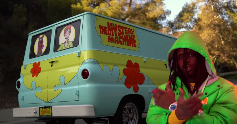 Chief Keef repeint sa Lambo aux couleurs de la cultissime Mystery Machine de Scooby-Doo