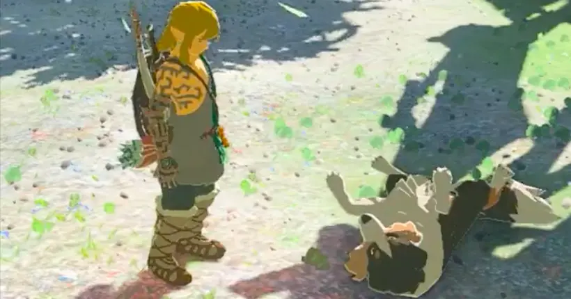 Abusé ! Nul ! 0/10 ! Dans The Legend of Zelda: Tears of the Kingdom, il est impossible de caresser le chien