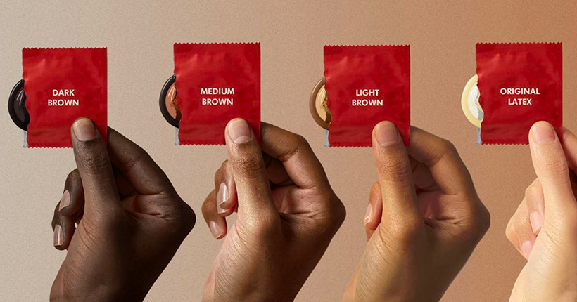 Première mondiale : les préservatifs de couleur existent enfin, pour plus d’inclusion