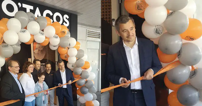 Pendant ce temps, Gérald Darmanin (oui, le ministre) inaugure un O’Tacos à Tourcoing