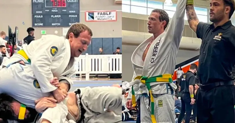 Mark Zuckerberg gagne une médaille d’or à un tournoi de jiu-jitsu