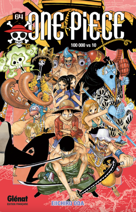 La couverture officiel du tome 106 du manga One Piece ! 