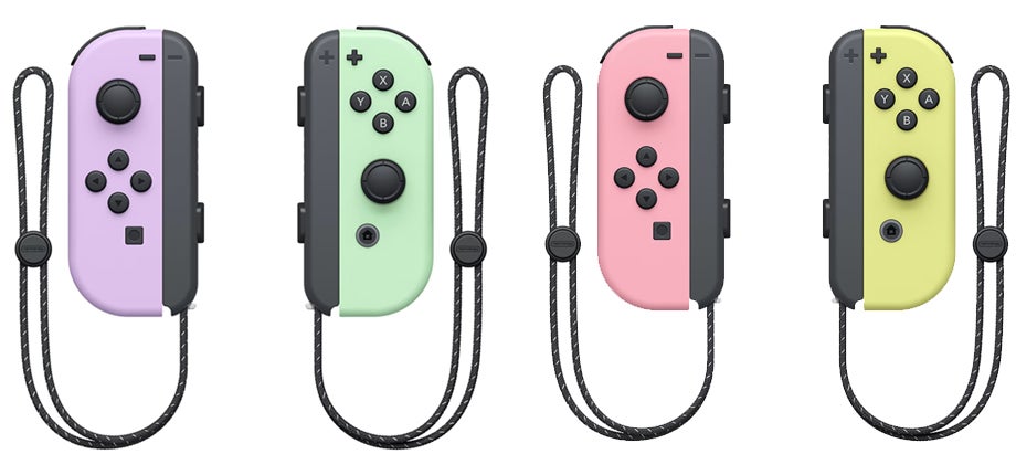 Nintendo Switch : les Joy-Con voient la vie en pastel avec de