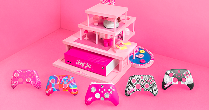 La dinguerie : Xbox dévoile une console de jeux aux couleurs de Barbie, décorée de sa Maison de rêve