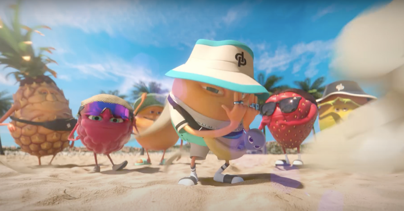 JuL s’entoure des fruits Oasis pour un clip aux saveurs estivales… et s’invite sur leurs canettes