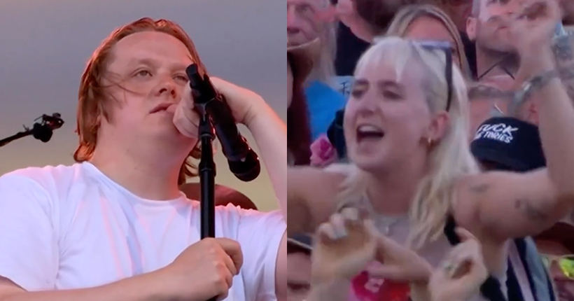 Magique : Lewis Capaldi incapable d’interpréter son tube sur scène, la foule le chante à sa place