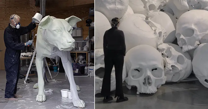 Sculptures humaines monumentales et amas de crânes : 5 choses à savoir sur l’artiste Ron Mueck