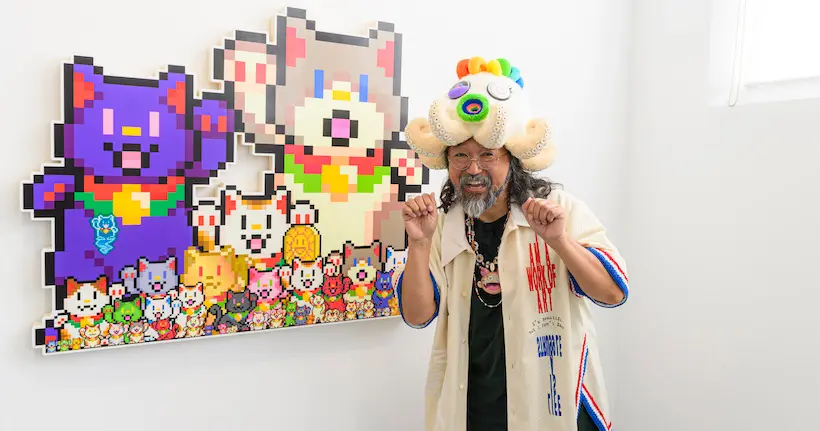 L’artiste Takashi Murakami, star mondiale du pinceau aux algorithmes, “craint” les IA
