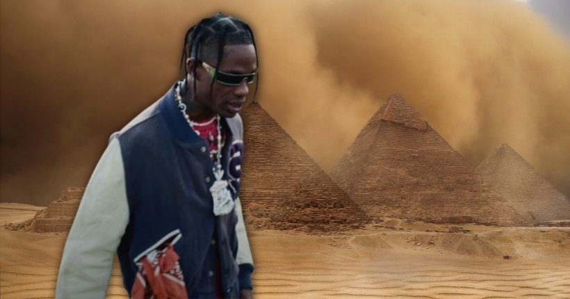 Travis Scott rejoint les pharaons et se produira en Égypte aux pyramides de Gizeh